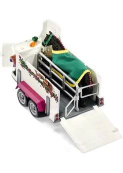 Schleich 42346 - Pick-up with Horse Trailer -Toys Elegant shop schleich 42346 pick up with horse trailer 6