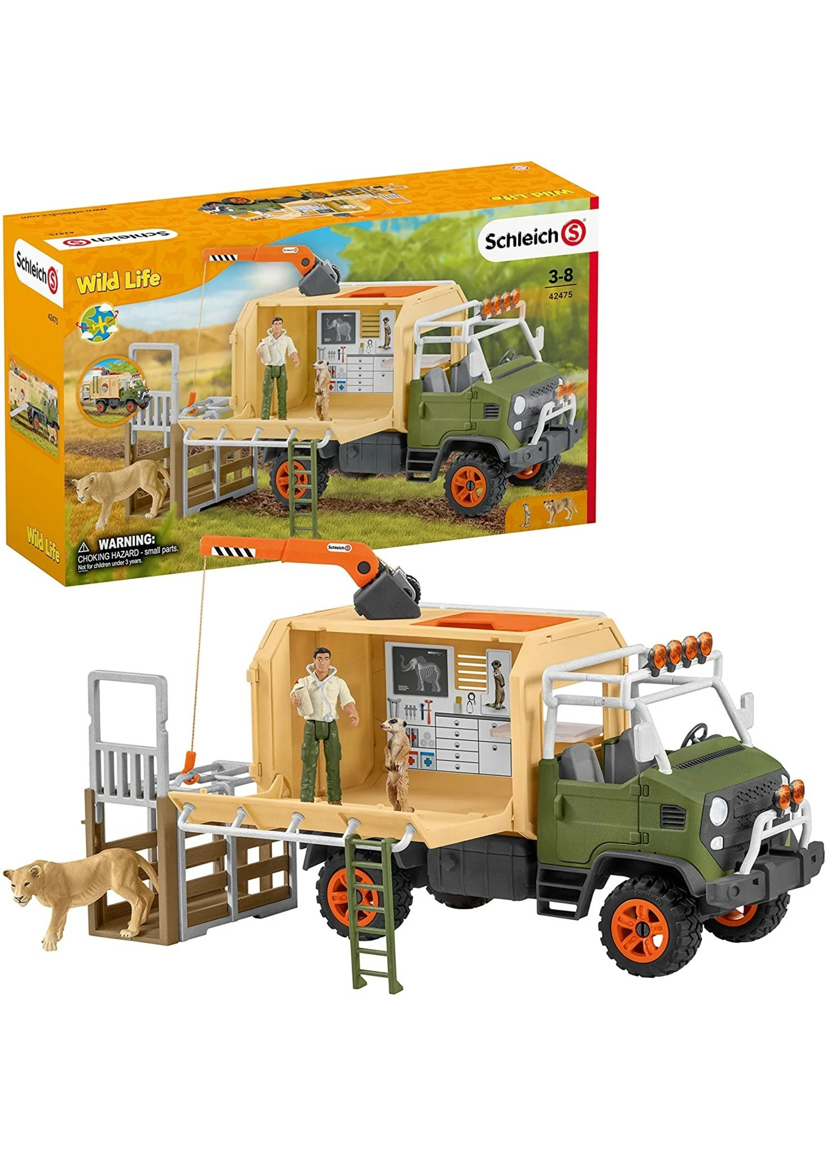 Schleich 42475 - Big Truck Animal Rescue 3 Schleich 42475 - Big Truck Animal Rescue