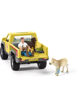Schleich 42503 - Vet Visit to the Farm -Toys Elegant shop schleich 42503 vet visit to the farm 4