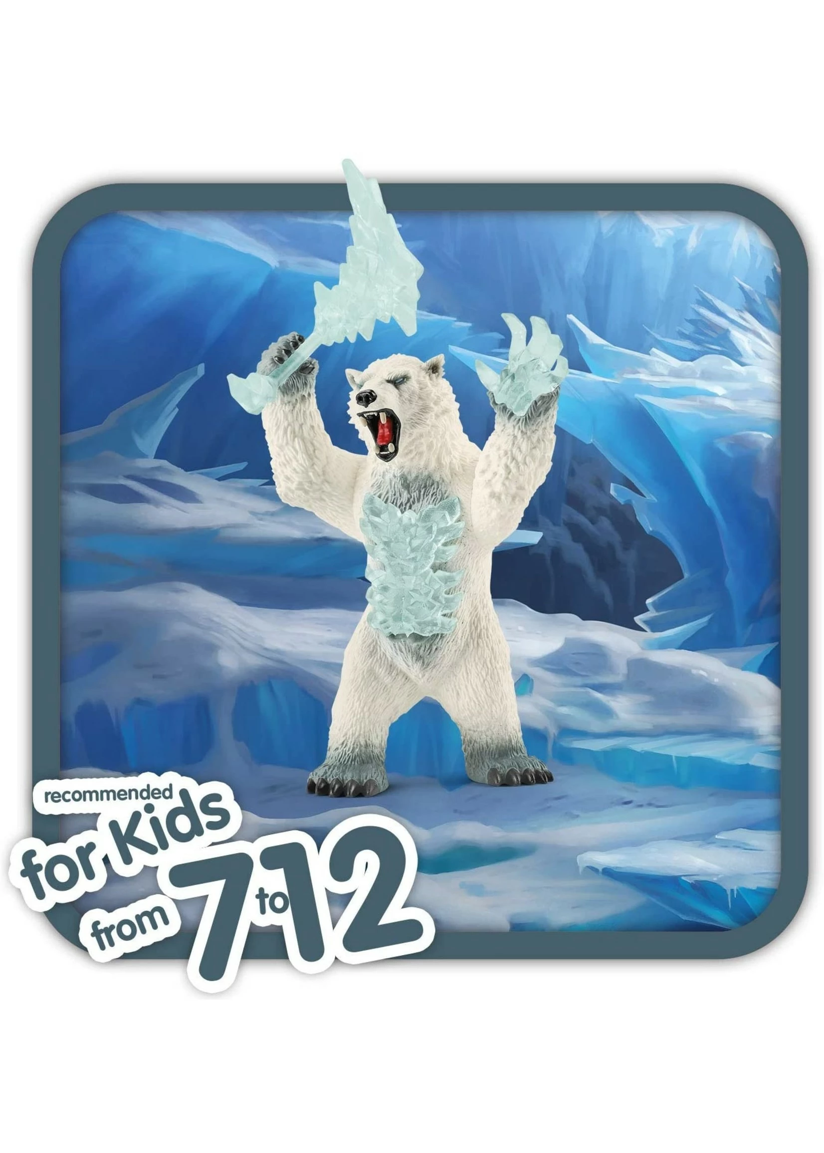 Schleich 42510 - Blizzard Bear with Weapon 5 Schleich 42510 - Blizzard Bear with Weapon - Image 3