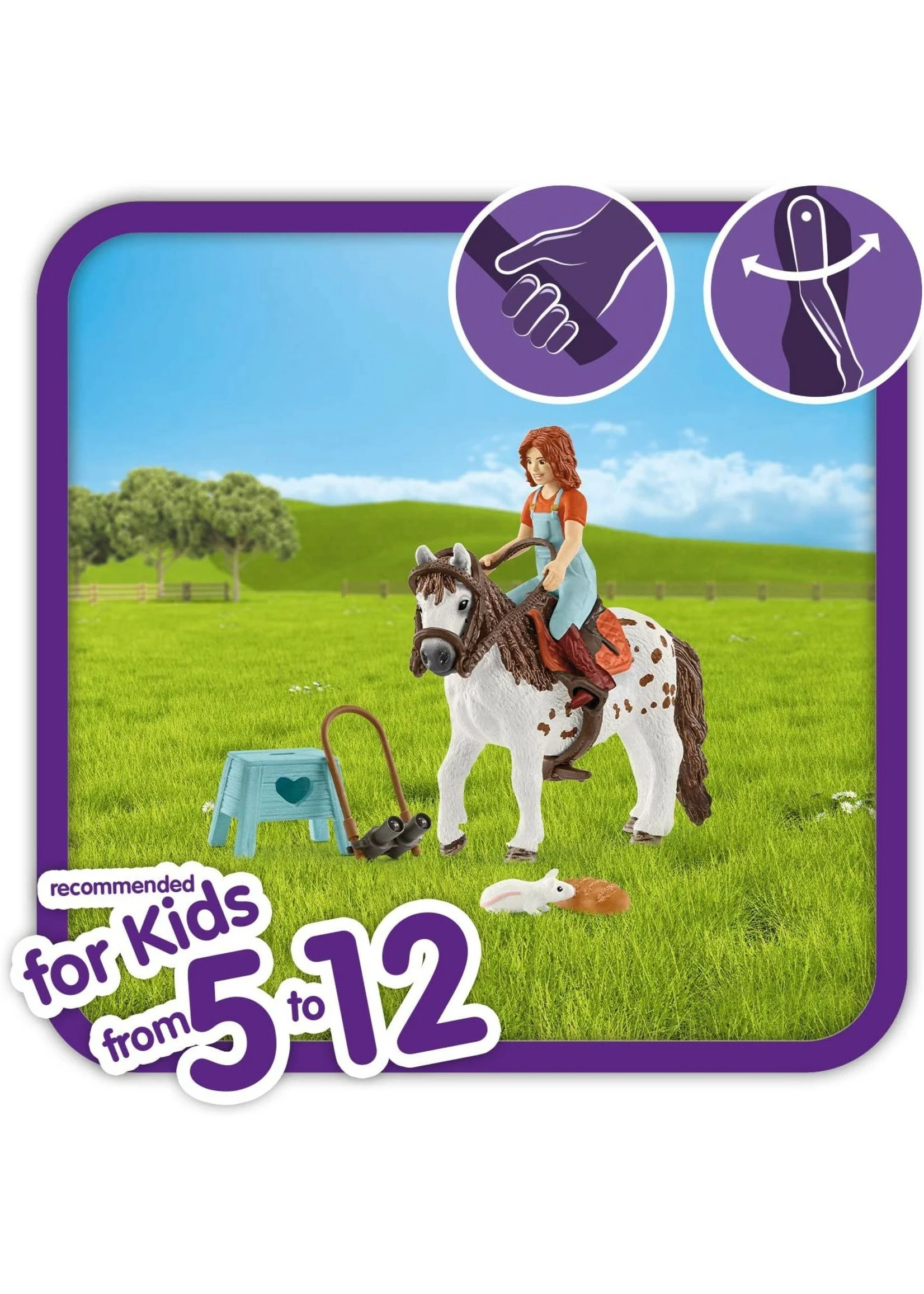 Schleich 42518 - Horse Club Mia & Spotty 4 Schleich 42518 - Horse Club Mia & Spotty - Image 2