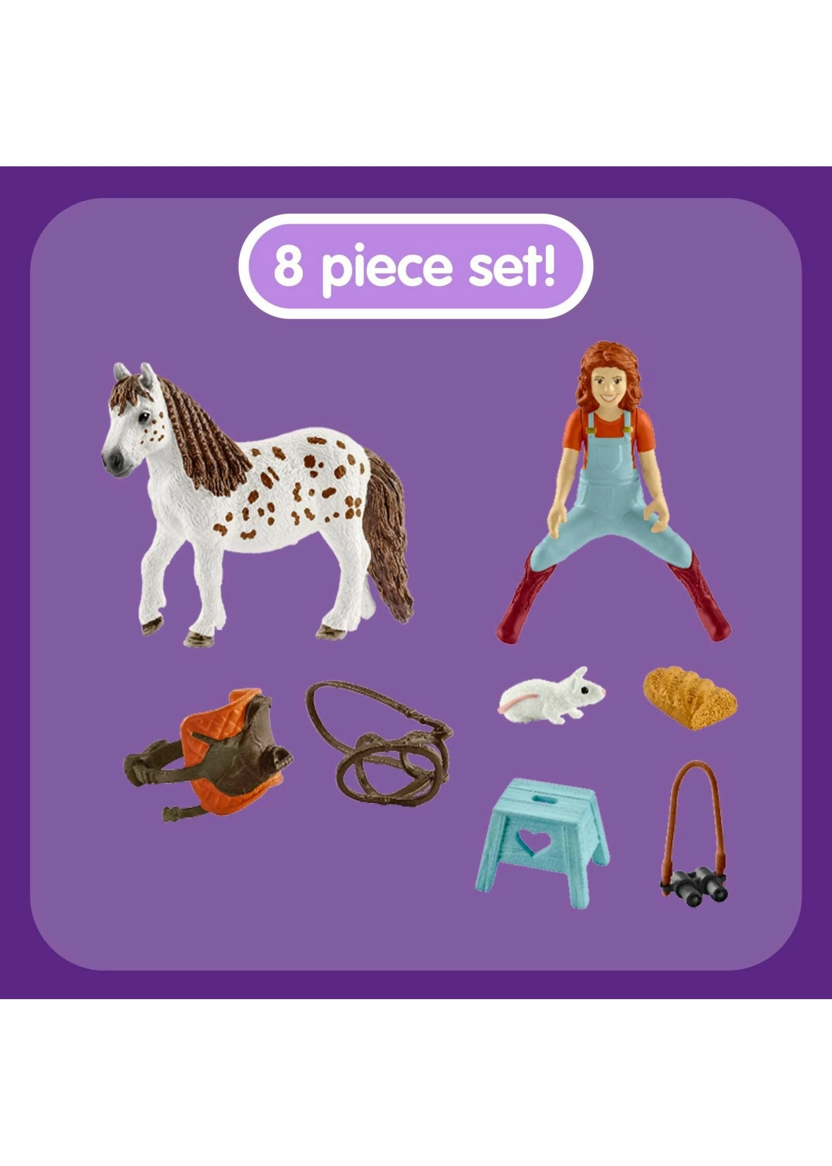 Schleich 42518 - Horse Club Mia & Spotty 6 Schleich 42518 - Horse Club Mia & Spotty - Image 4