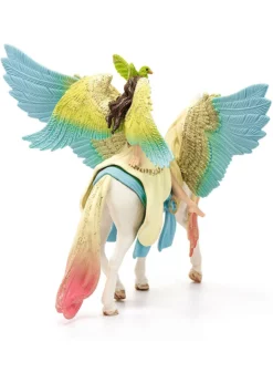 Schleich 70566 - Fairy Surah with Glitter Pegasus -Toys Elegant shop schleich 70566 fairy surah with glitter pegasus 2
