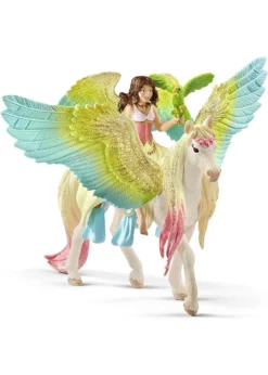 Schleich 70566 - Fairy Surah with Glitter Pegasus