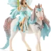 Schleich 70569 - Fairy Eyela with Princess Unicorn 1 Schleich 70569 - Fairy Eyela with Princess Unicorn -Toys Elegant shop schleich 70569 fairy eyela with princess unicorn
