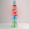 Schylling 14.5" Lava Lamp - Pinwheel Tie Dye, Red/Clear 2 Schylling 14.5" Lava Lamp - Pinwheel Tie Dye, Red/Clear -Toys Elegant shop schylling 145 lava lamp pinwheel tie dye red clear