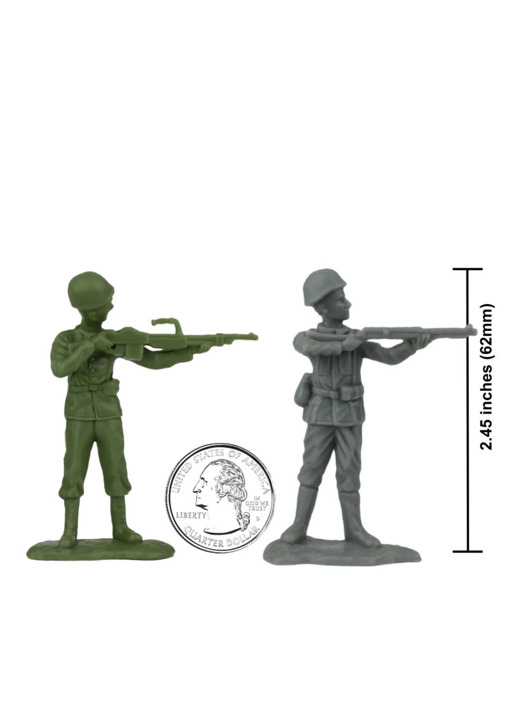 Stevens International 40027 - WWII D-Day Plastic Army Men Utah Beach - 40 Piece 7 Stevens International 40027 - WWII D-Day Plastic Army Men Utah Beach - 40 Piece - Image 5