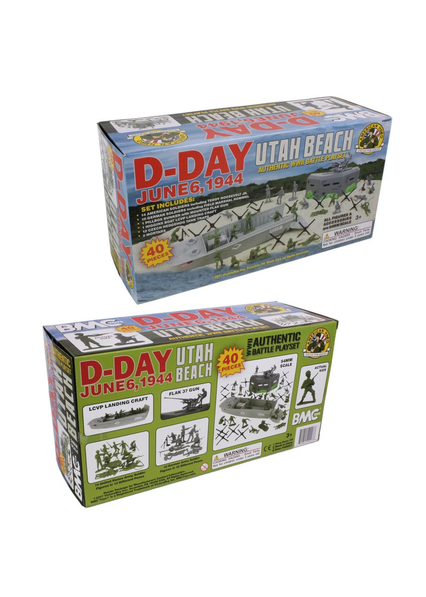 Stevens International 40027 - WWII D-Day Plastic Army Men Utah Beach - 40 Piece 12 Stevens International 40027 - WWII D-Day Plastic Army Men Utah Beach - 40 Piece - Image 10