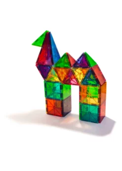 Valtech Magna-Tiles® Clear Colors 100-Piece Set -Toys Elegant shop valtech magna tiles clear colors 100 piece set 4