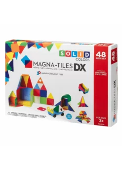 Valtech Magna-Tiles® Solid Colors 48-Piece Deluxe Set
